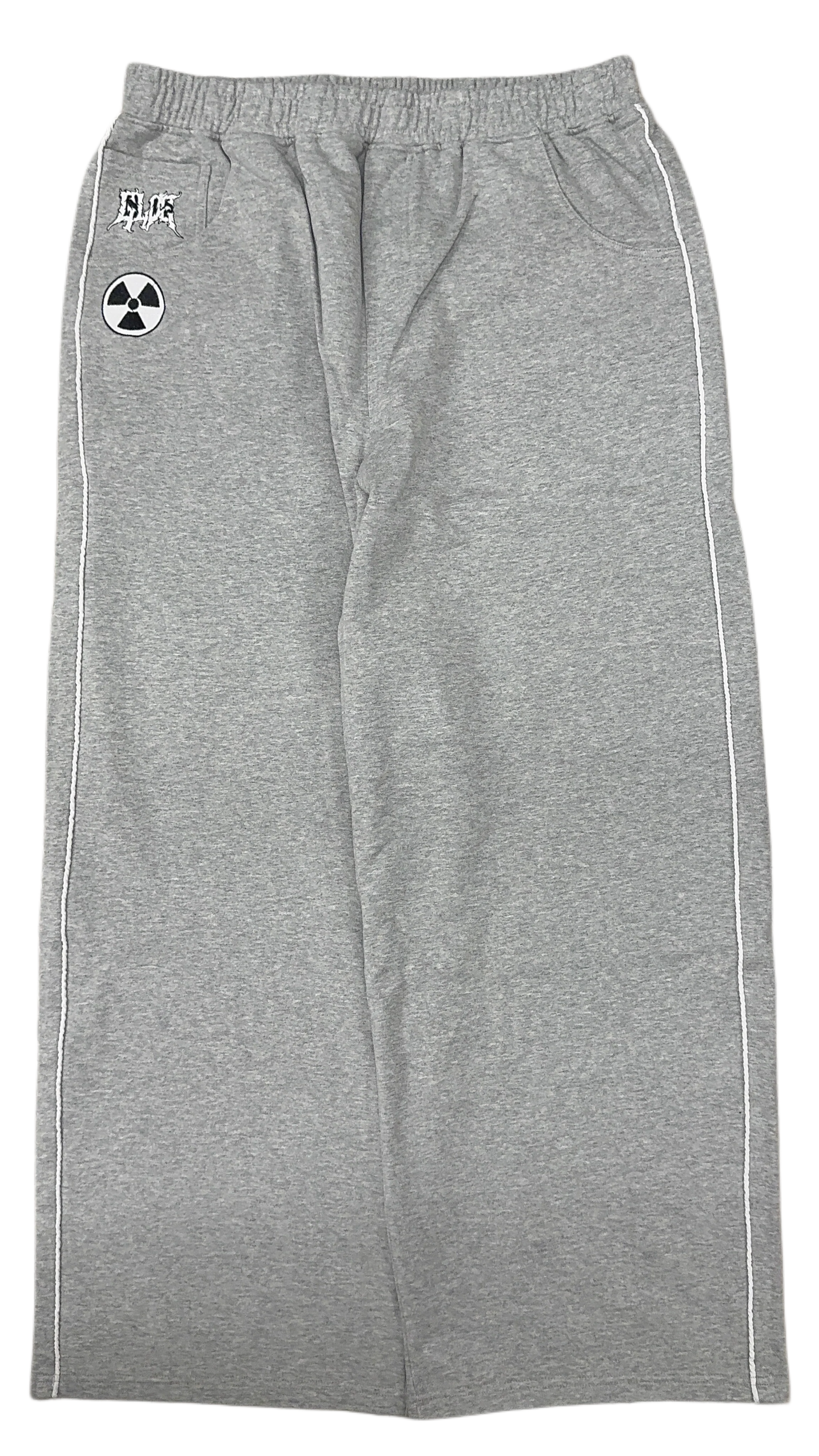 Grey GLOE Wide Leg Nuke Sweats - Image 3